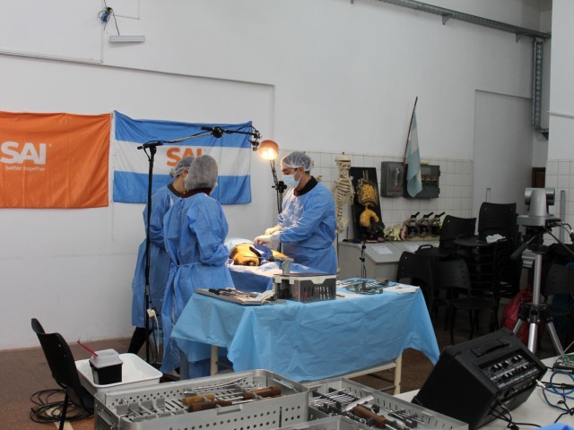 Participantes de todo el pa�s en el Curso de Traumatolog�a